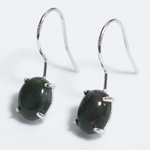 ブラックオパールピアス