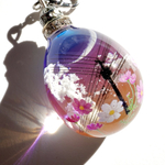 【sale】雲レジン☆日常☆コスモス☆黄昏時☆空たまご13☆オススメ紐ペンダント