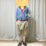 キレイめサルエルパンツ