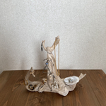 流木アクセサリースタンド