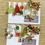 クリスマスクリップ2点