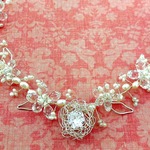 シルバーネックレス　Blooming sterling silver