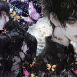 【１１月受注販売品】デザインペーパー　COOL MEN BLACK BUTTERFLY DP