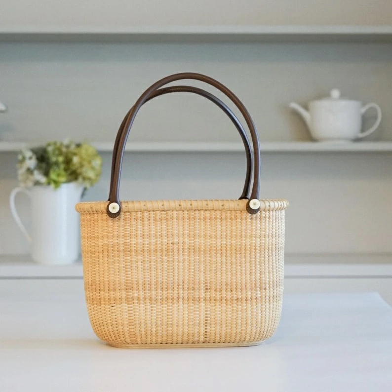 全7色】トート ナンタケットバスケット 本革レザー使用 - Nantucket