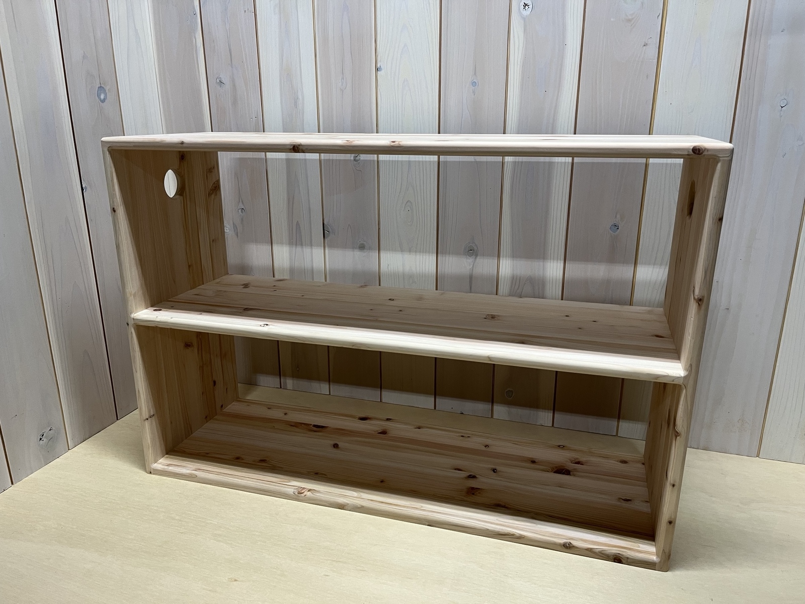 ひのき棚 おもちゃ棚 絵本棚 モンテッソーリ - tea-time108 | minne