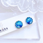 「Tiara  Azul 〜Destino〜」　耳飾り