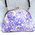 ＊がま口バッグ＊moon&star