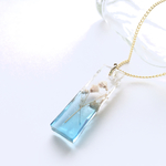 カスミ草の標本○necklace
