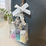 シルバニアファミリー　さくらんぼ　シマエナガ　赤ちゃん　持ち運び　キーホルダー　キーチェーン