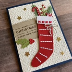 【クリスマスカード】靴下