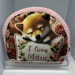 　ＩLove  Mamの柴犬のポーチ❣️