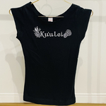 再入荷！🌺Hawaiian ショートスリーブTシャツ(ブラック) S、Mサイズ　