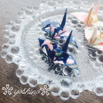 折り鶴ピアス/イヤリング