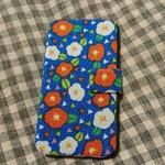 iPhone6ケース(手帳型・ちりめん和柄)