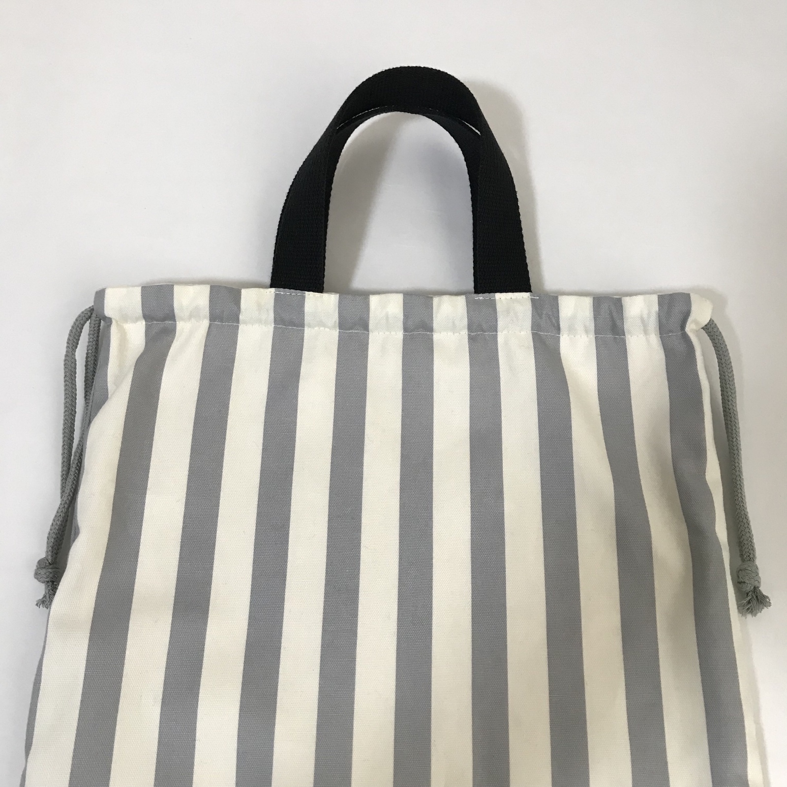入園入学3点セット くすみグレー ストライプ - cocochi irodori