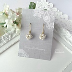 ꫛᥱꪝ ✨シュリンク♡パールボールピアス（イヤリング）