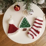 クリスマスオーナメント 3点セット
