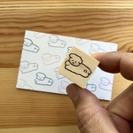 「飛ぶわんこ」スタンプ