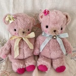 yさま　専用のページ　ピンク色のくまちゃん　ペア