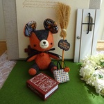 フエルトのベア　「ハロウィン」