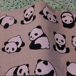 ハンドメイド*文庫本*ブックカバー*ころりんパンダちゃん🐼