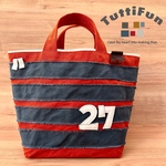 tuttifun＊27 stripe bag