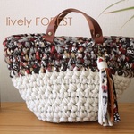 ●E様ご予約品●marche bag *bicolor