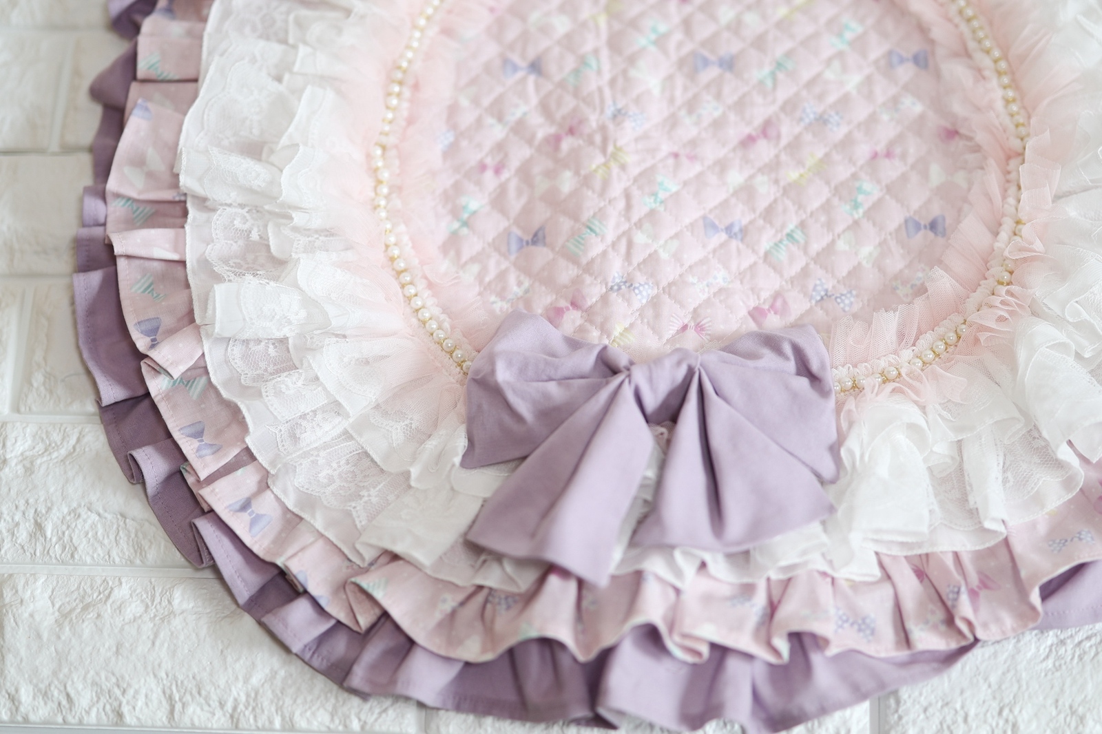 わんちゃんとセレブリティなひとときを♡ハンドメイドカフェマット　メリーゴーランド わんちゃんとセレブリティなひとときを♡ハンドメイドカフェ