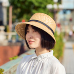 Franka フランカ 麦わら 女優帽 57.5cm [UK-H148-NA-M]