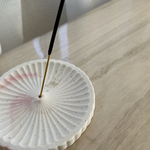 お香立て［white×pink］