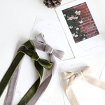 Wide Long Velvet Ribbon 🍂8Color