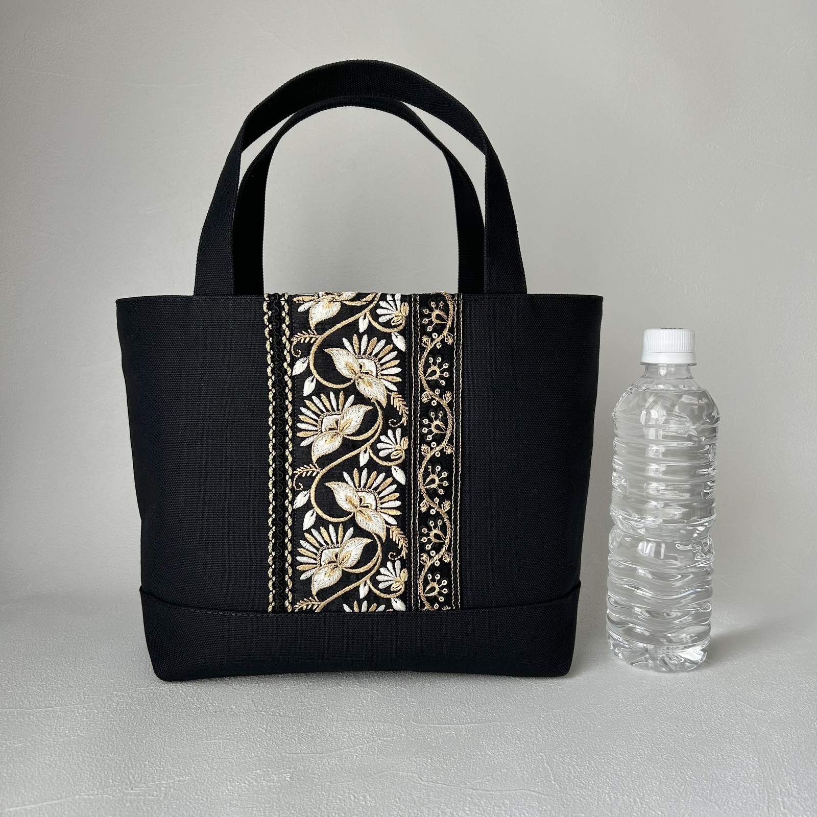 トートバッグ　インド刺繍ハイクラスピンク　ハンドメイド トートバッグ インド刺繍ハイクラスピンク ハンドメイド - メルカリ