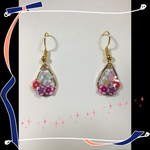 小さなお花のピアス