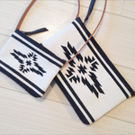 親子お揃いBAG 本革×キャンバス 