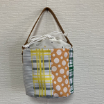 畳ヘリ☆バケツ型巾着バッグ