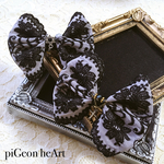 sale30%off❥クリップ バレッタ❥Angel  大天使のリボン (ヘッドドレス)〜ミカエル〜