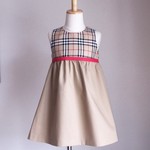 チェックのジャンパースカート(限定１点）　110