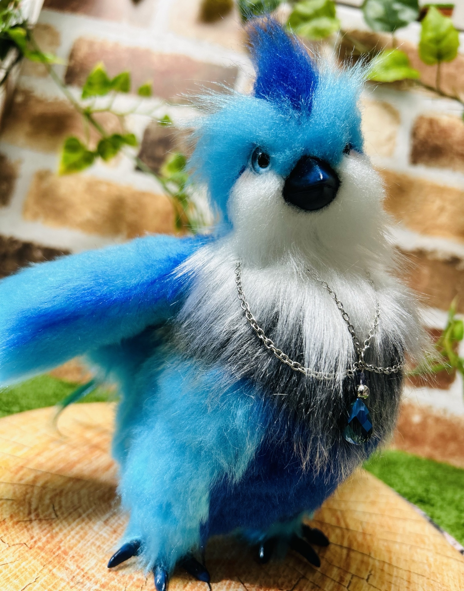 ハンドメイド　アートドール　狐 竜宮ノ狐～乙姫狐 完全オリジナル きつね 狐 羊毛フェルト