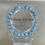 ラリマー　ブレスレット　カリブ海の宝石　おすすめ　　人気　天然石ブレスレット　Selene crystal 