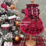 【準備が整いましたクリスマスに間に合います】数に限りがございます。Merry Xmas　クリスマス🎄　犬服　ハンドメイド　猫服　ペットうさぎ