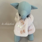 petit ribbon＊マフラー(ピンク)♡クリスマス♡プレゼント♡ケープ♡つけ襟♡ファー襟♡トリミング♡誕生日♡バースデー♡ウエディング♡撮影用♡犬用♡猫用♡ペット用