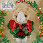 700円猫ニットスタイ・クリスマス2024d