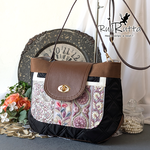 新春SALE【送料無料】コロンと可愛い◆インド刺繍リボン ショルダーバッグ [Pink]