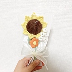 1993di様専用ページ　枯れない花　花束　かぎ編み　毛糸　手編み