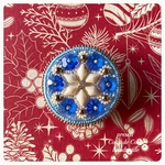 T 様専用ページ　Snowflake 〜Coup de Coeur〜ビーズ刺繍ブローチ