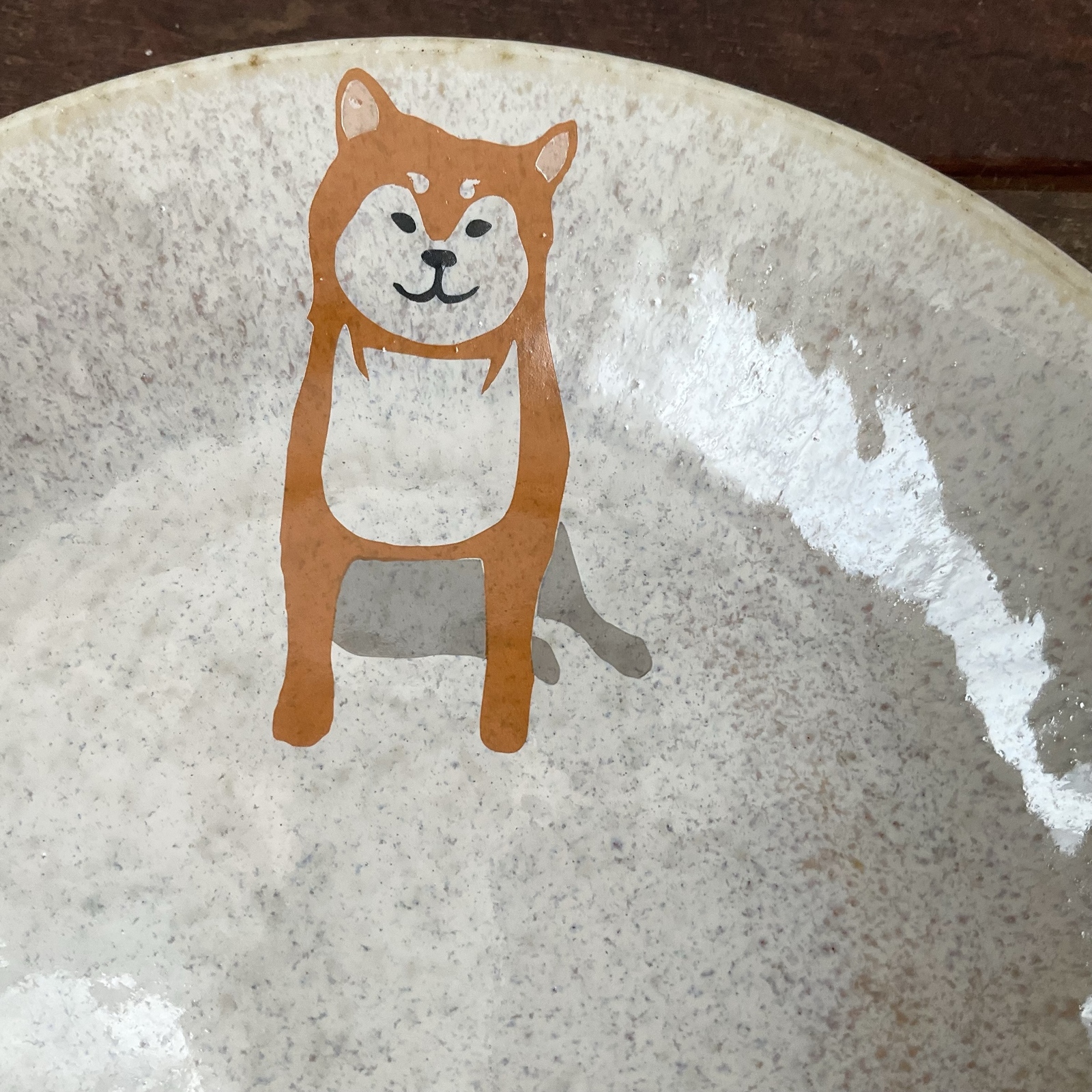 柴犬 中皿 プレート3色 ☆ 赤柴 黒柴 白柴 パン ケーキ サラダ 美濃焼