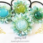 daisy  ヘアゴム　レジン
