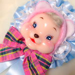 BABYくまのラバーフェイスドールロゼット