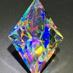 【導きの聖石 アルクトゥルス】 宝石型カットオブジェ（菱形 Lサイズ ）20241124G