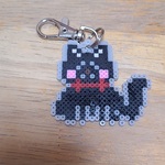 黒猫さんのキーホルダー
